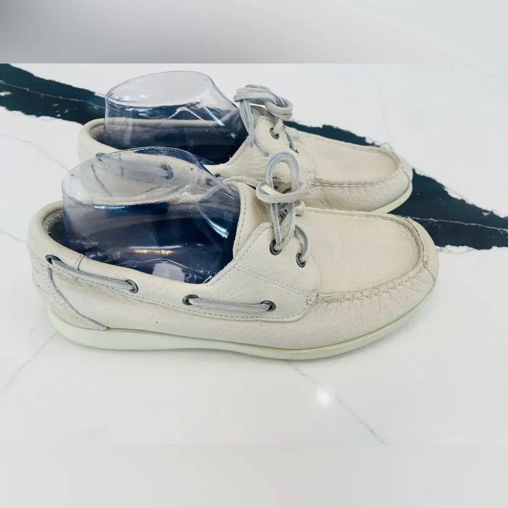 Rockport Cream Loafers